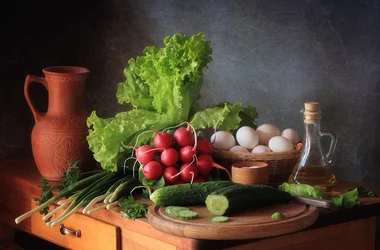 Fresh Harvest Still Life