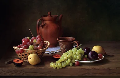 Rustic Fruit Still Life