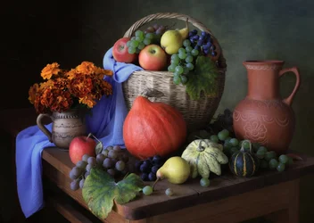 Rustic Harvest Table