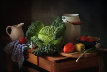 Rustic Kitchen Bounty