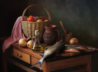 Rustic Kitchen Bounty