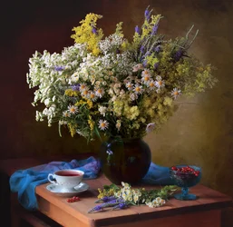 Wildflower Summer Still Life