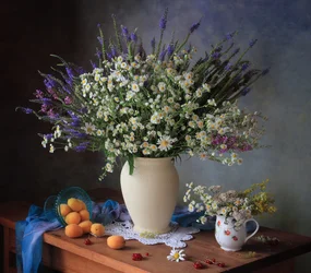 Wildflowers and Apricots