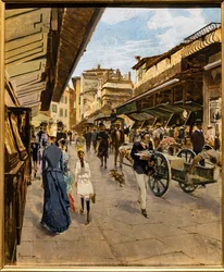 Old Bridge in Florence, c.1882