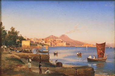 Naples seen from Mergellina