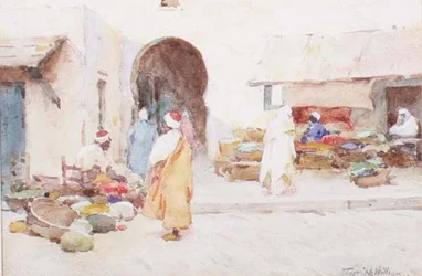 Fruitsellers, Kairouan