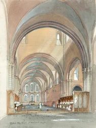 Choir and presbytery of Lilleshall Abbey