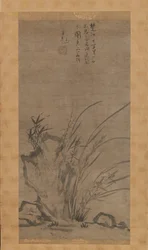 Orchids, Bamboo, Briars, and Rocks, mid-14th century