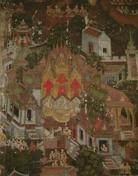 Birth of a Prince, Wat Suthat, Bangkok