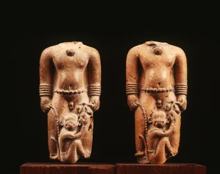 Boys with monkeys, Davaravati School