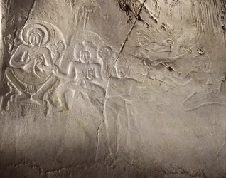 Buddhist scenes, Davaravati Period