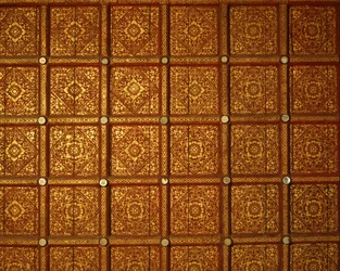 Ceiling of a Lanna temple