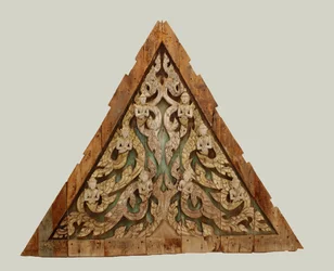 Gable of a Thai temple late Ayutthaya Period