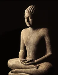 Meditating Buddha, Davaravati Period