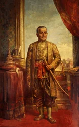 Portrait of Buddha Yodfa Chulaloke