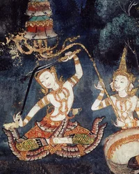 Siddhartha Cutting His Hair
