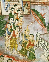 Wiharn Laikarn, episode from Jataka Sang Thong