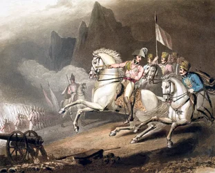 Battle of the Pyrenees, Spain, 28th July 1813
