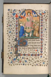 Book of Hours Use of Paris: Fol. 204v, Last Judgment, c. 1420