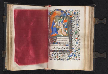 Book of Hours Use of Paris: Fol. 66v, Decorated Border