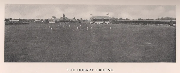 The Hobart Cricket Ground, Tasmania, Australia