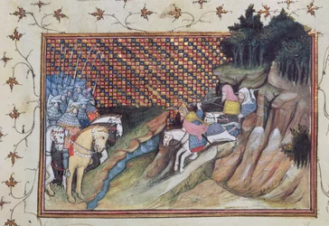 MacNamara, the Irish Chieftain Comes to Confer with the Earl of Gloucester, from the 