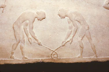 Greek Games from a Marble Relic