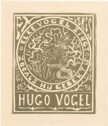 Ex Libris of Hugo Vogel