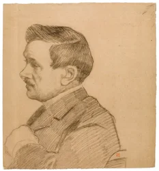 Portrait of Maurice Maeterlinck