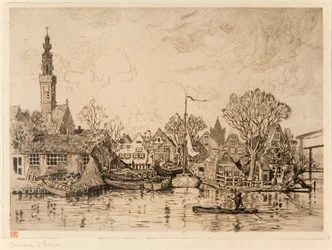 Shipyard in Edam (Netherlands)