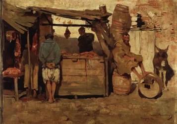 Butchery in Tangier