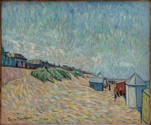 Beach Scene from Knocke
