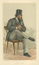 Lord Rendlesham, Property in Suffolk, 15 October 1881, Vanity Fair Cartoon