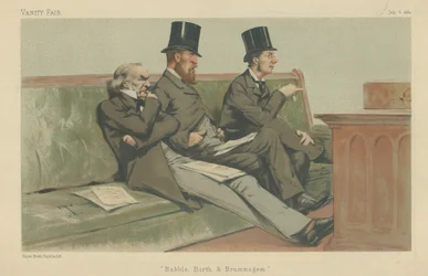 The Treasury Bench, Gladstone, Hartington and Chamberlain