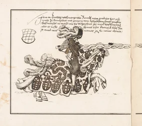 Book on Tournaments: Jouster Facing Right