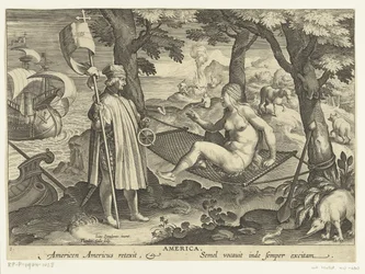 Amerigo Vespucci Sets Foot in America