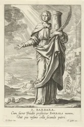 Saint Barbara (Female Saints series)