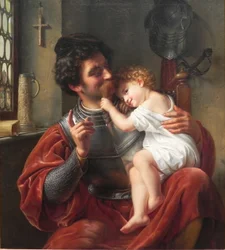 The Warrior and His Child