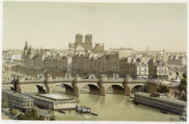 Île de la Cité and the Pont Neuf in Paris