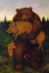 Flesh, said the bear