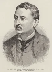 The Right Honourable Cecil J Rhodes, Late Premier of Cape Colony