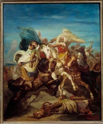 Battle of Arab Horsemen