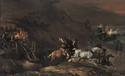 Advancing Artillery