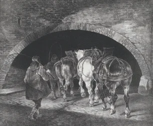Entrance to the Adelphi Wharf