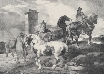 Horses Going to a Fair