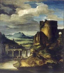 Landscape with a Tomb