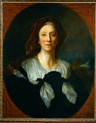 Portrait of Marie Serre, Mother of the Painter Hyacinthe Rigaud