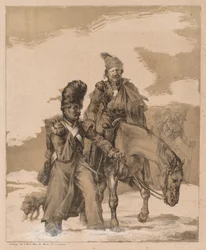 Return from Russia, c1818