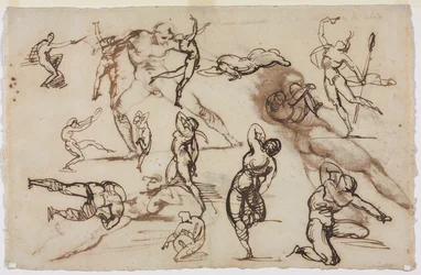 Sheet of Sketches (verso)