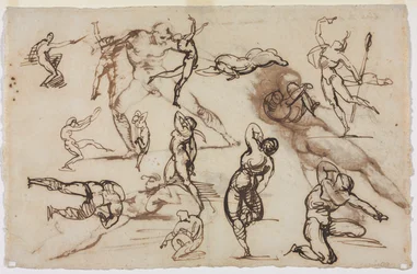 Sheet of Sketches (verso), 1819